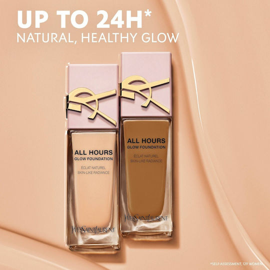 Ysl All Hours Glow Liquid Make Up Mn7 25ml