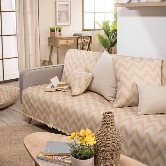 Teoran Sanremo Ριχτάρι Πολυθρόνας Chenille 180x150εκ. Sanremo 14