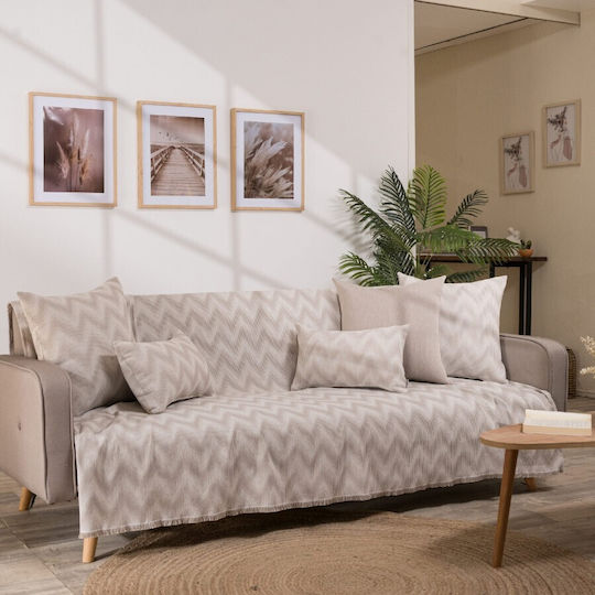Teoran Sanremo Τριθέσιου Καναπέ Π180xΜ300cm Γκρι Teoran Sanremo Τριθέσιου Καναπέ Π180xΜ300cm Γκρι