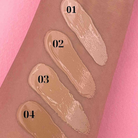 Elixir HD Liquid Foundation 02 Creamy Beige 25ml