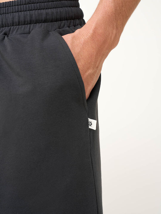 Vamp Sommer Herrenpyjama Bermuda Baumwollene Blau