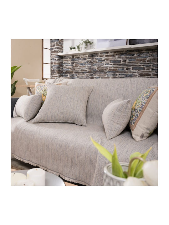 Teoran Lecce Ριχτάρι Διθέσιου Καναπέ Chenille 180x250εκ. Lecce