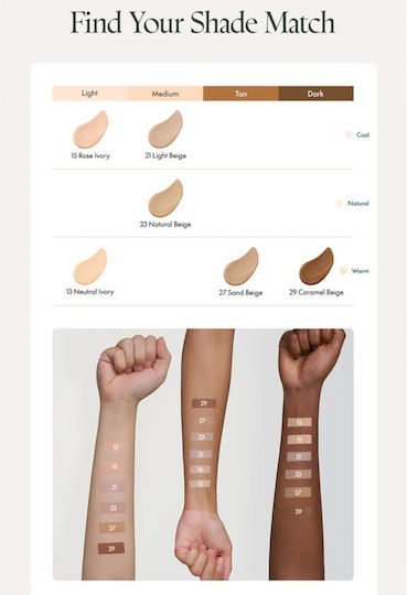 Purito Liquid Foundation #15 Rose Ivory 30ml