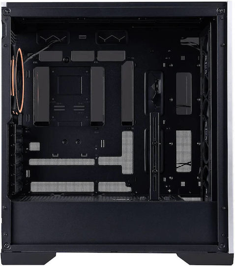 1STPLAYER IF8 Gaming Midi Tower Computer Case with Side Window and ARGB Lighting Black