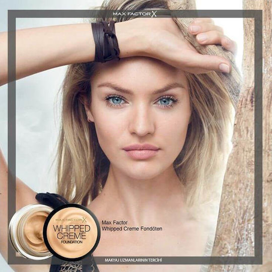 Max Factor Whipped Creme Make Up 45 Warm Almond 18ml