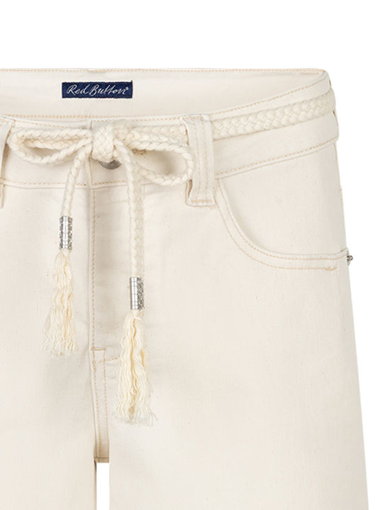 Damen Bermudas Ecru
