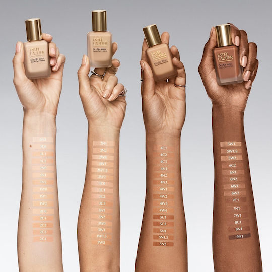 Estee Lauder Double Wear Stay-in-Place New Liquid Foundation SPF10 3C2 Pebble 30ml
