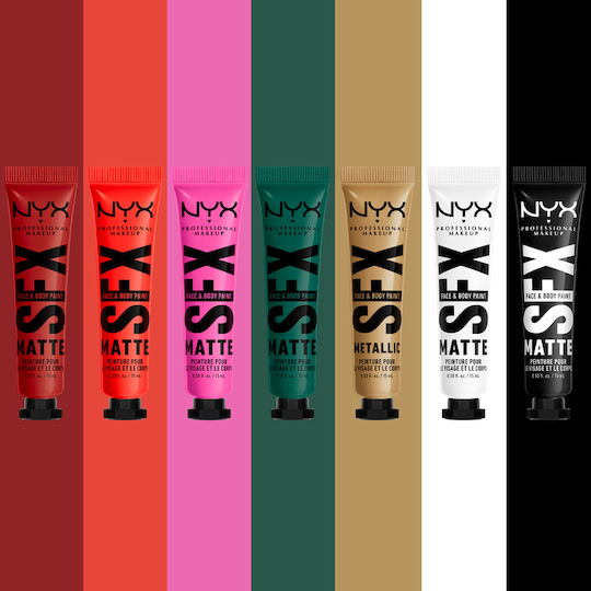 NYX Professional Makeup SFX Face & Body Paints Mov/alb Fired Up 15ml