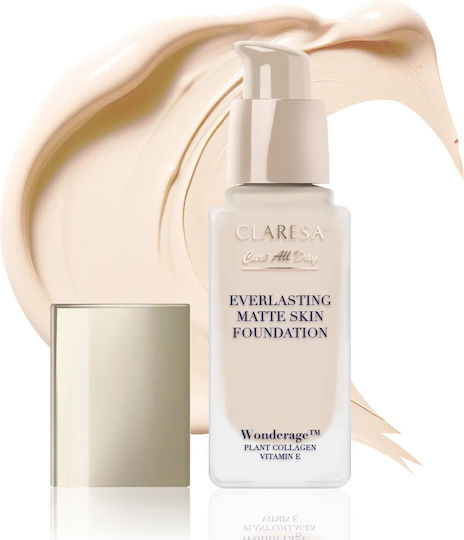 Claresa Natural Skin Liquid Foundation 01 Porcelain 32ml