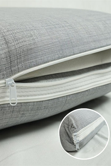 Foldable Floor Guest Mattress Gray 70x180x6cm