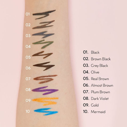 Mon Reve Gel Soft Eye Pencil 07 Plum Brown