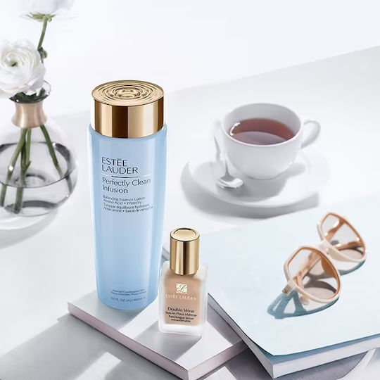 Estee Lauder Loțiune Esență Echilibrantă Perfectly Clean Infusion Tonere Pentru Față cu Acid Hialuronic 400ml