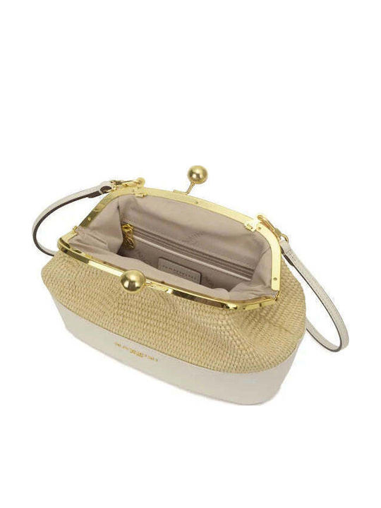 Straw Women's Crossbody Bag Beige