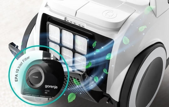 Gorenje VCE01G2AW Electric Vacuum Cleaner 800W Bagless 2.2lt