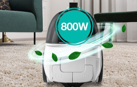 Gorenje VCE01G2AW Electric Vacuum Cleaner 800W Bagless 2.2lt