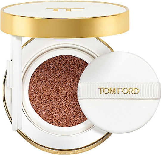 Tom Ford Soleil Glow Tone Up Foundation Hydrating Cushion Compact Refill Amortizare 9.0 Bronz profund 7ml