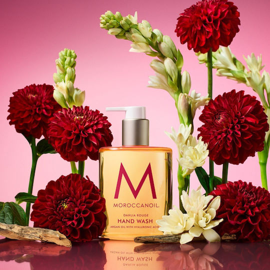 Moroccanoil Dahlia Rouge Bubble Bath Gel with Hyaluronic Acid & Woody Scent 360ml