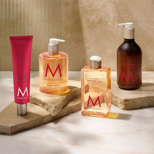 Moroccanoil Dahlia Rouge Bubble Bath Gel with Hyaluronic Acid & Woody Scent 360ml