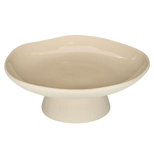 A-s Bol Decorativ Ceramic Bej 28x28x10cm