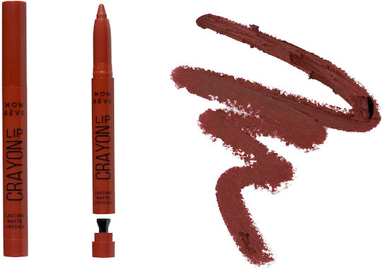 Mon Reve Lang anhaltend Bleistift Lippenstift Matt Lc11 Rosewood 25gr