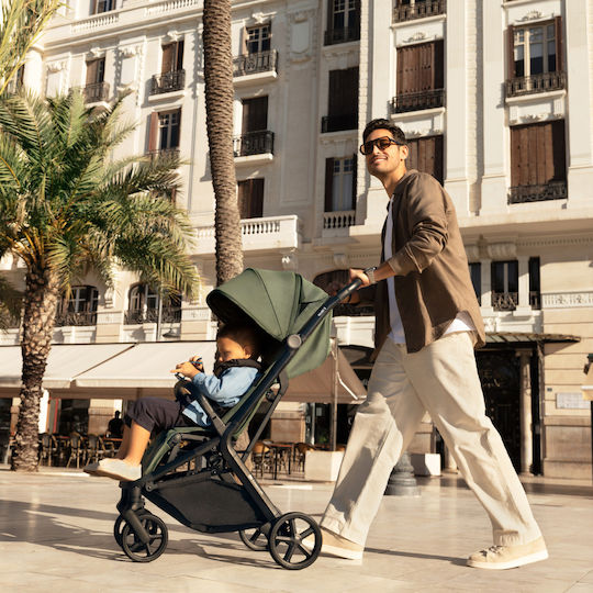 Kinderkraft Nubi 3 Baby Stroller Suitable for Newborn Dark Ruby 8.7kg