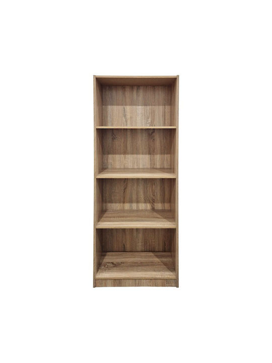 Βιβλιοθήκη Kendy Sonoma 60x30x167εκ.
