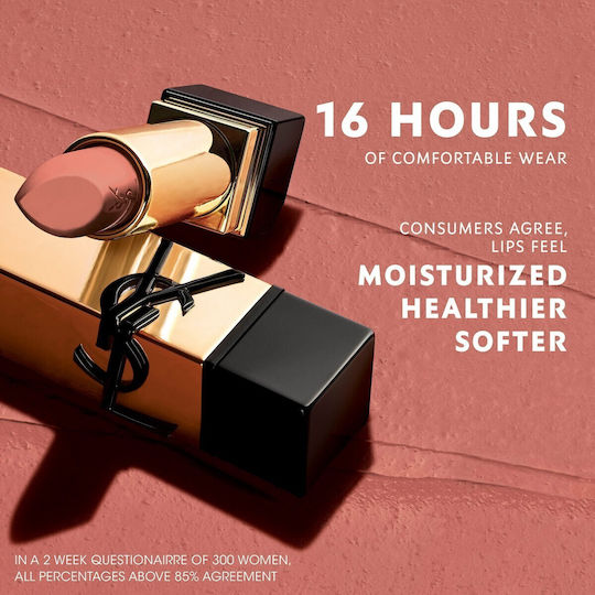 Ysl Rouge Pur Couture Пълнител Класическо Червило Пълнител Сатен ОМ Оранжев Муз 3.8гр