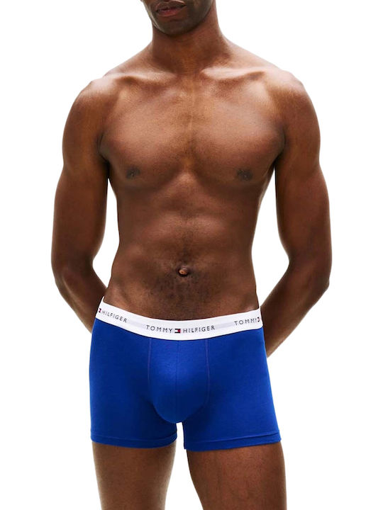 Trunk Men's Boxers 0yz/reg Blu-bon Org-blk 3Pack