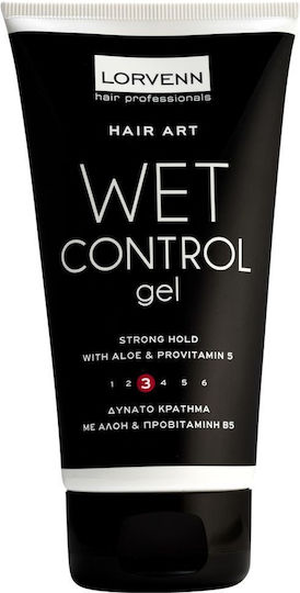 Lorvenn Wet Control Gel Μαλλιών 150ml