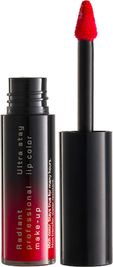 Radiant Ultra Stay Lip Color Long Lasting Liquid Lipstick 27 Red Rose 6ml