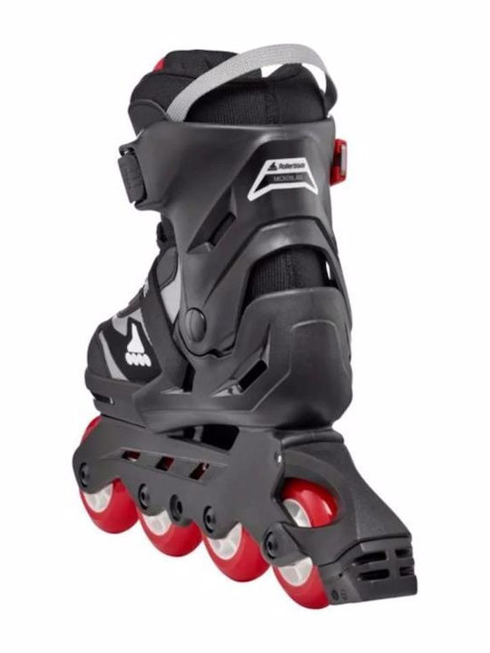Rollerblade Microblade Sl Inline Αυξομειούμενα Rollers Μαύρα Παιδικά