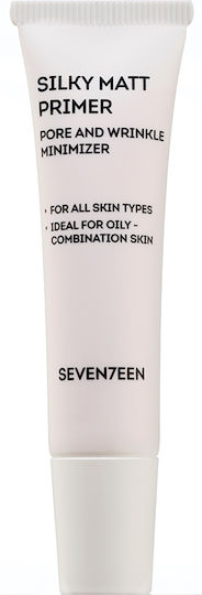 Seventeen Silky Matt Primer Primer Face In Creamy Form 15ml