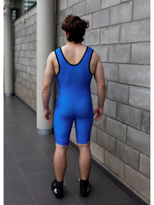 Combat Sport Men's Blue Fight Swimsuit