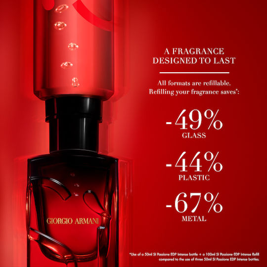 Armani Si Passione Intense Eau De Parfum Refill 100ml