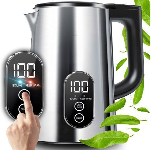 Βραστήρας 1.8lt 1800W Γκρι