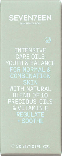 Seventeen Youth & Balance Moisturizing Facial Oil with Vitamin E 30ml