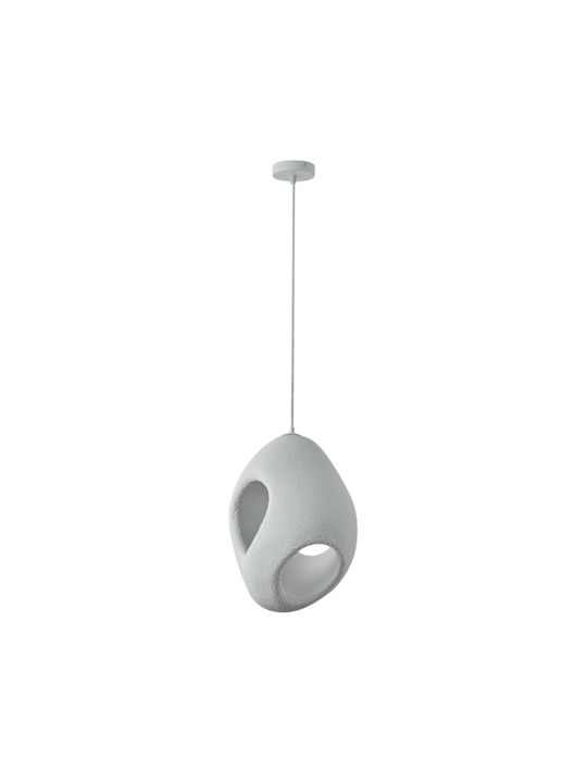Eurolamp Pendant Ceiling Light White with E27 Socket 29x29x41cm
