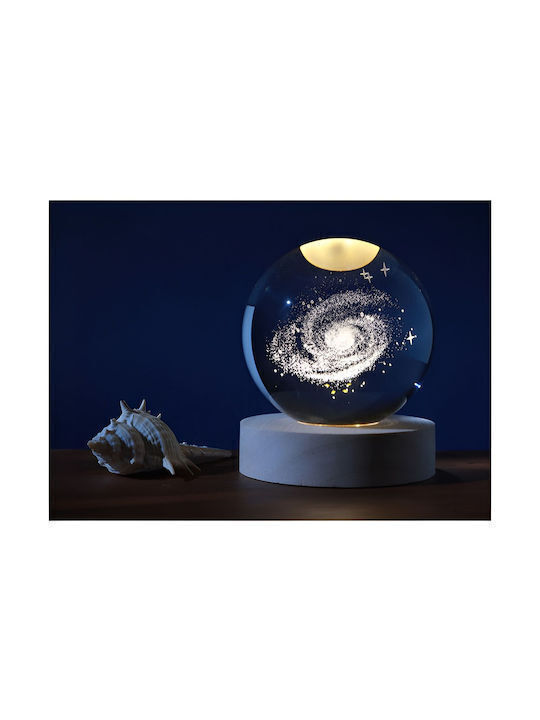 Total Gift Decorative Lamp Crystal Ball Transparent