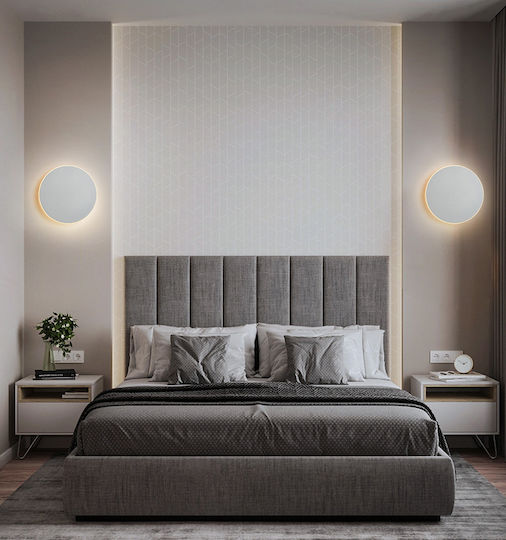 Home Lighting Modern Wall Lamp with Integrated LED and Warm to Cool White Light 17x4x4cm