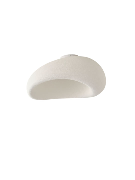 Eurolamp Deckenleuchte Montieren 50cm Weiße mit Lampenbirnensockel E27 Eurolamp Deckenleuchte Montieren 50cm Weiße mit Lampenbirnensockel E27