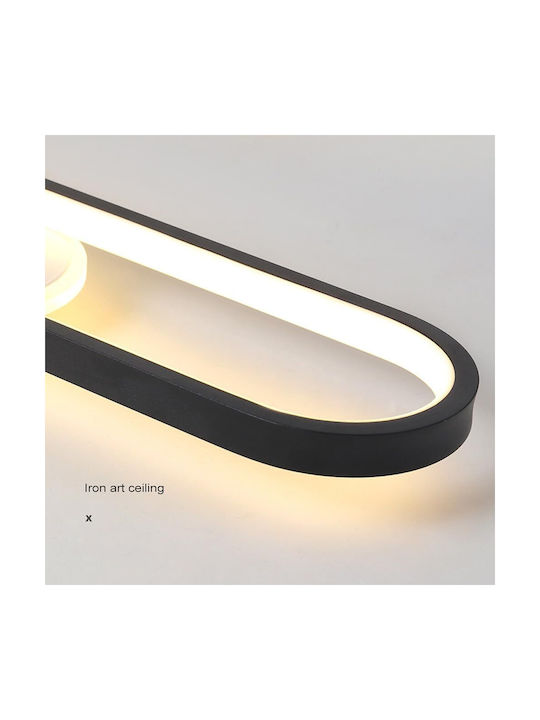 Alista Home Ceiling Light Black with Integrated LED