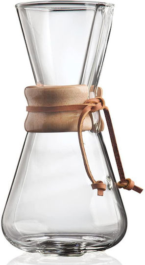 Chemex Pour Over Set Γυάλινο Καφέ 80mm