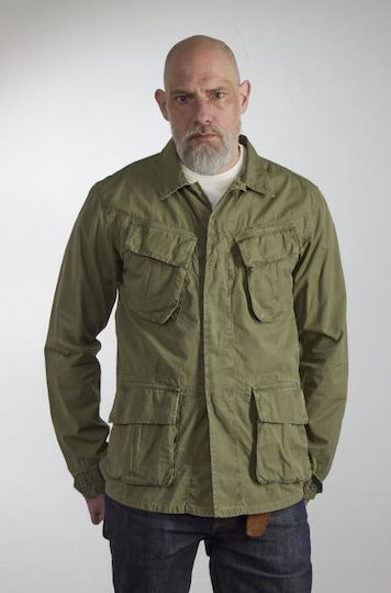 Chesapeake’s Military Jacket Greek Camouflage