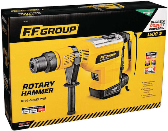 FFG RH 9-52 MX PRO Demolition Hammer Electric 1500W with Chuck SDS Max 10317