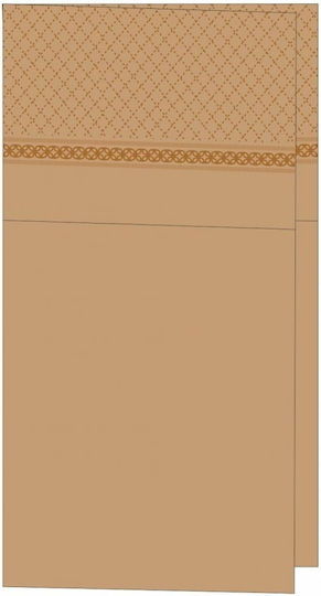 Finezza Luxury Utensil Case 2-Ply Brown 40x40cm 100pcs