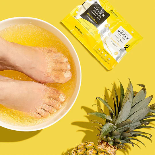 Gel-ohh Jelly Spa Bath Pineapple Breeze