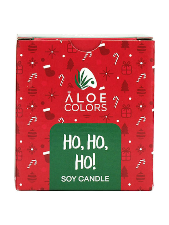 Aloe Colors Ho Ho Ho! Christmas Red Candle 150gr