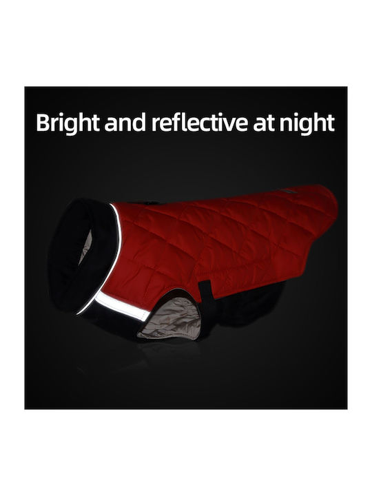 Haine pentru câini Red cu Lungimea Spateului 40 cm