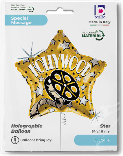19'' Balloon Star Hollywood Star