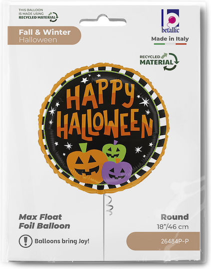 18'' Pumpkin Balloons Happy Halloween